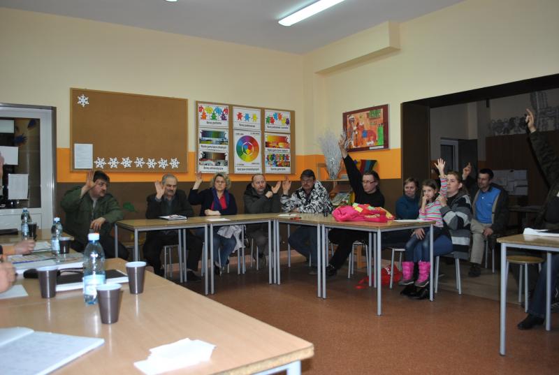 Głosowanie w Osolinie Głosowanie w Osolinie